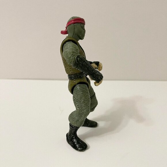 Vintage 1992 TMNT Foot Soldier Movie Star Figure Ninja Turtles - Picture 8 of 14